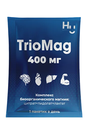 БАД TrioMag комплекс биоорганического магния 400 мг